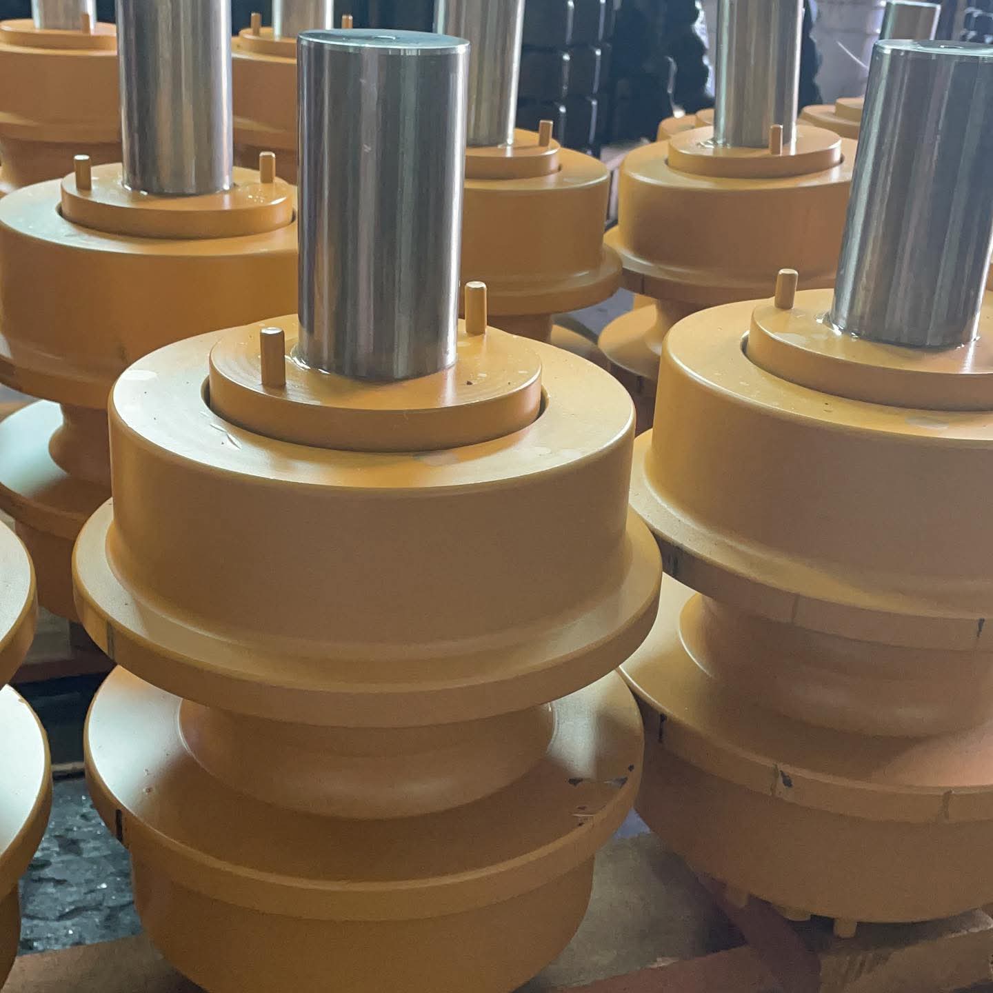Excavator Front Idler Assembly